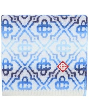 CASABLANCA Winter Scarves - Azul