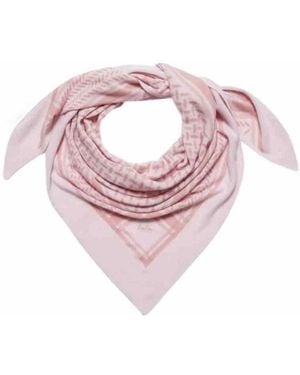 Lala Berlin Kaschmir Dreieck Trinity Schal - Pink