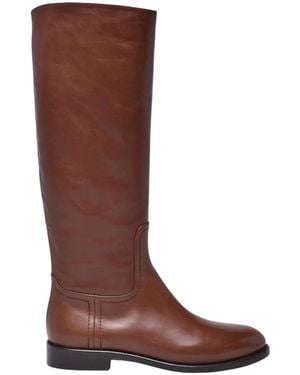 Mara Bini High Boots - Marrone