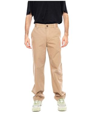 Lee Jeans Workwear Loose Lichtgewicht Chino Broek - Zwart