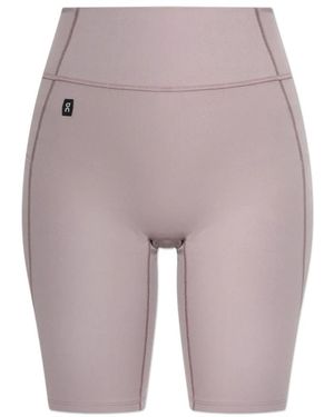 On Shoes Fitness ,Paars ,Studio Leggings Short
