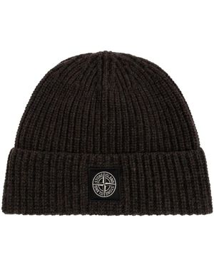 Stone Island Beanies - Noir