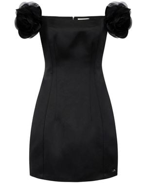 Elisabetta Franchi Short Dresses - Nero