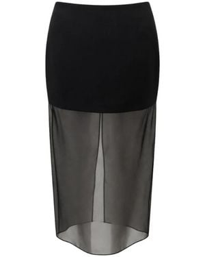 SIMONA CORSELLINI Maxi Skirts - Black