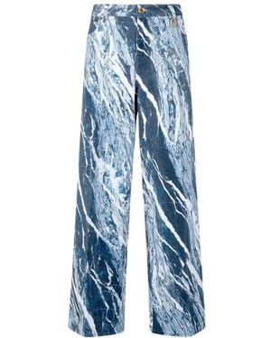 Roberto Cavalli Jeans ,Blauw ,Straight Jeans