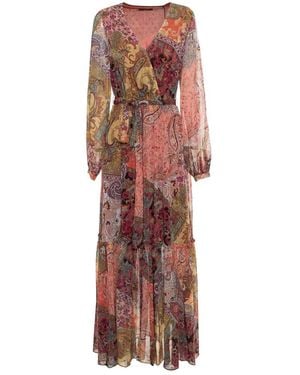 Guess Maxi Dresses - Marrón