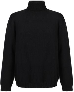 Roberto Collina Turtlenecks - Black