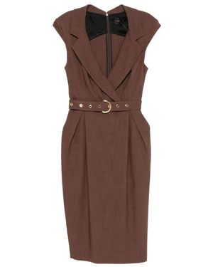 Pinko Midi Dresses - Marrone