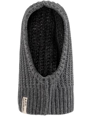 A.P.C. Wool Hood - Zwart