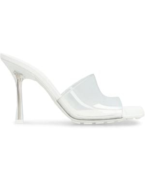 Bottega Veneta Heeled Mules - White