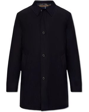Paul Smith Single-Breasted Coats - Blauw