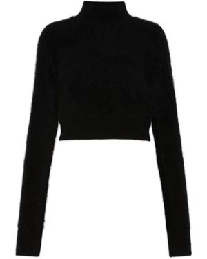 Sportmax Spxagio Slim Pure Cashmere Pullover - Schwarz