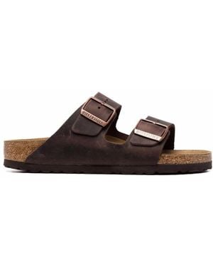 Birkenstock Sliders - Brown
