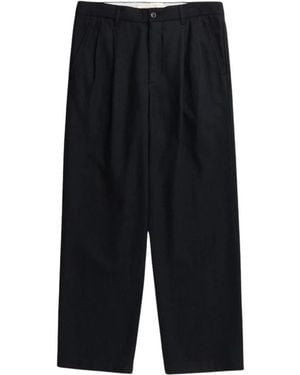 Norse Projects Straight Trousers - Black