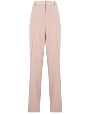 Alberta Ferretti Straight Trousers - Pink