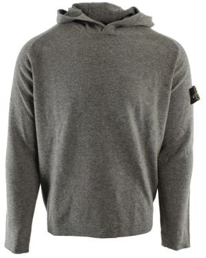 Stone Island Hoodies - Grey