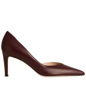 Kiton Lammleder Pumps - Braun