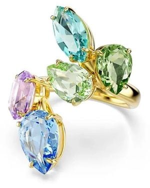 Swarovski Gema Cocktail Ring - Grün