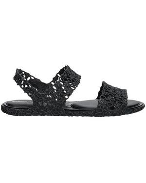 Melissa Flat Sandals - Negro
