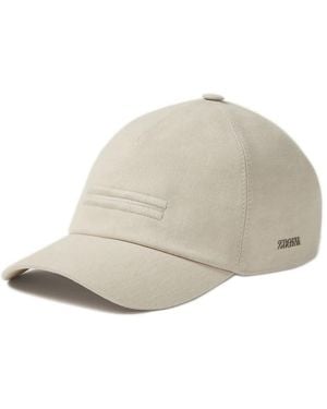ZEGNA Accessoires ,Linnen Oasi Lino Baseball Cap - Naturel