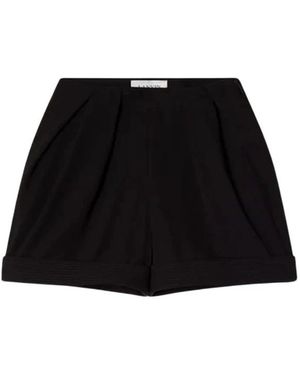 Lanvin Korte Broeken ,Zwart ,Short E26