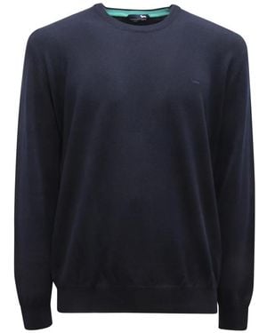 Harmont & Blaine Round-Neck Knitwear - Blue