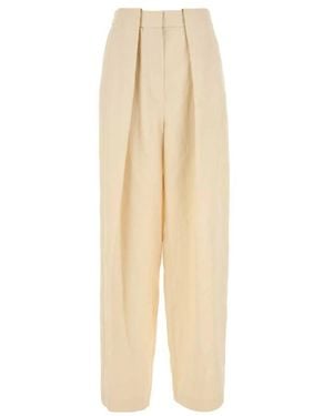 Stella McCartney Straight Trousers - Natural