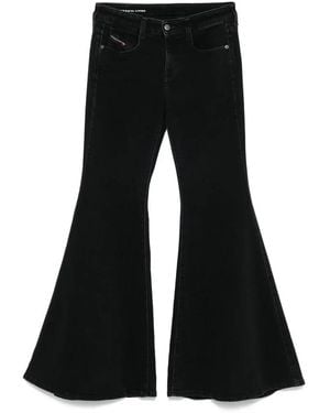 DIESEL Flared Jeans - Nero