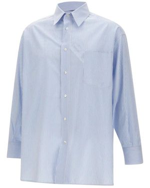 MM6 by Maison Margiela Casual Shirts - Blue
