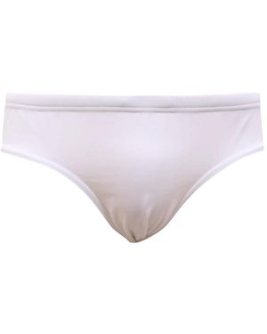 DSquared² Badmode ,Wit ,Beachwear - Paars