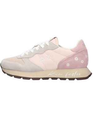 Sun 68 Trainers - Pink