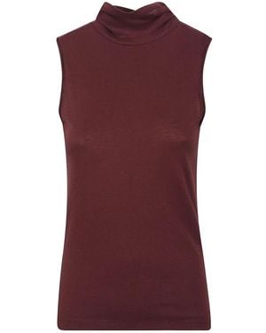Majestic Filatures Sleeveless Tops - Purple