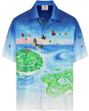 CASABLANCA Shirts - Blue