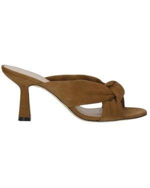 Stuart Weitzman Schoenen ,Bruin ,Leer Sandalen Bruin - Naturel