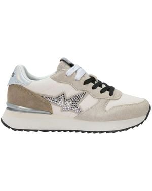 Sun 68 Schoenen ,Leer Stargirl Sneaker - Wit