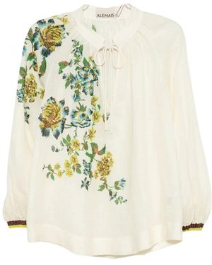 ALÉMAIS Blouses - Blanco