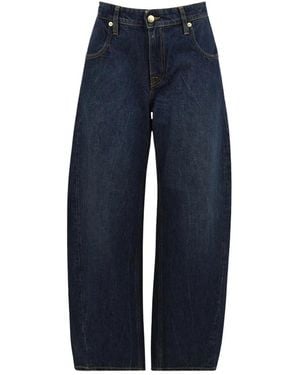 CYCLE Jeans ,Blauw ,Katoen Aida Crop Jeans