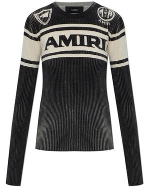 Amiri Wool Sweater - Zwart