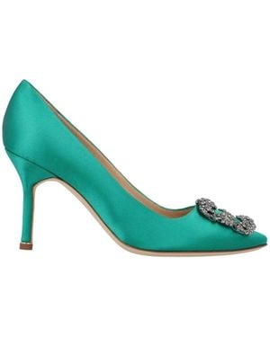 Manolo Blahnik Court Shoes - Green