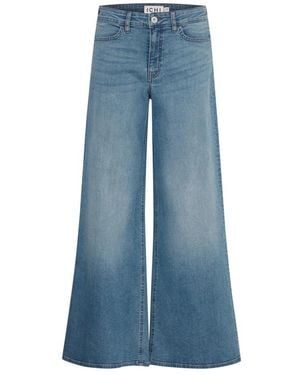 Ichi Wide Jeans - Blue
