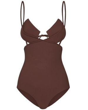 Nensi Dojaka One-Piece - Brown