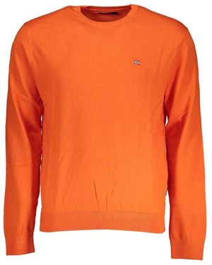 Napapijri Round-Neck Knitwear - Orange