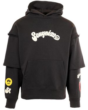 Barrow Grauer Hoodie Pullover - Schwarz