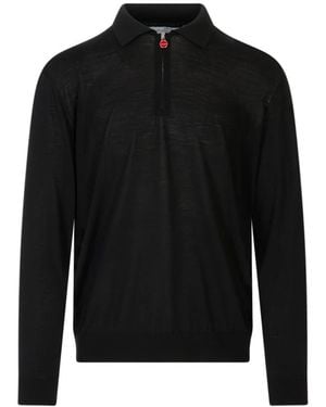 Kiton Round-Neck Knitwear - Black