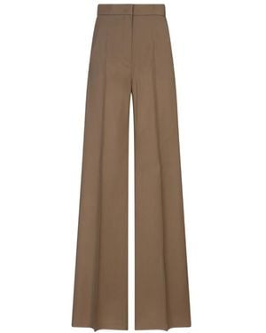 Max Mara Wide Trousers - Neutre