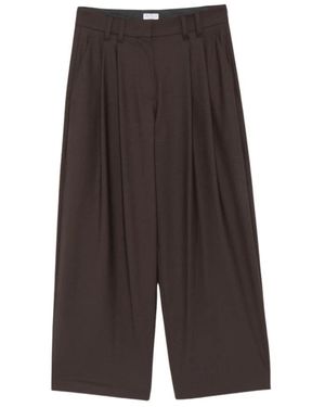 Brunello Cucinelli Wijde Broek - Grijs