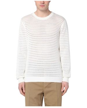 Roberto Collina Round-Neck Knitwear - White