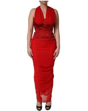 Dolce & Gabbana Party Dresses - Red