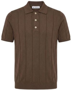 Manuel Ritz Polo Shirts - Brown