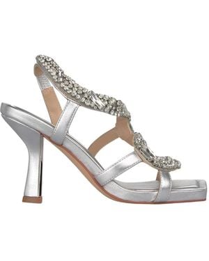 Alma En Pena. High Heel Sandals - Metallic